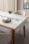 Hermia Eucalyptus 100 Corredor de Algodón Verde y Blanco 50x100 cm